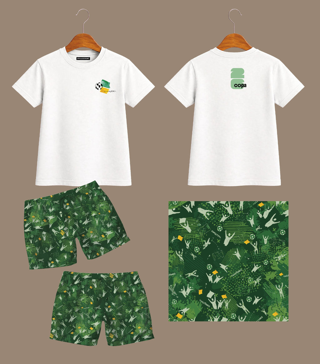 SHORT TACTEL ESTAMPADO