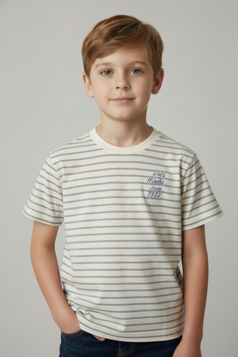 T-SHIRT CM LISTRADA VTN